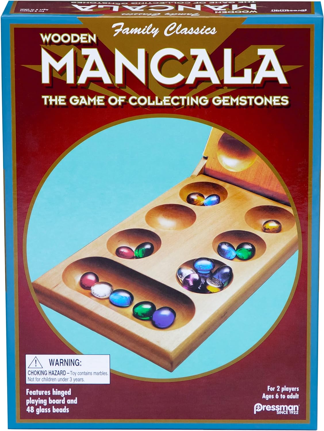 Woodan Mancala: The Game of Collecting Gemstones