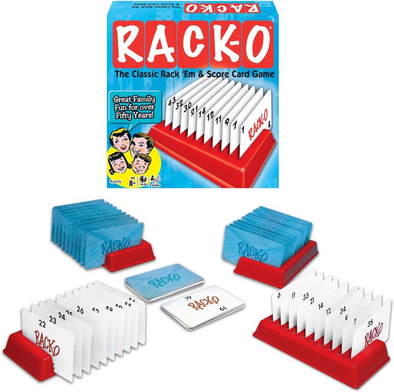 Racko: The Classic Rack 'Em & Score Card Game